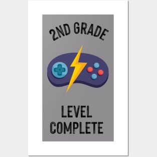 2020 2nd Grade Graduation Gamer Graduation Gifts cut Posters and Art